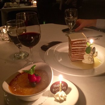 Ocean Prime - Créme Brulee and Carrot Cake.  Delicious! - Seafood Near Me - New York, New York