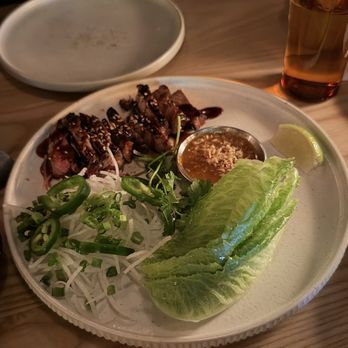Sushi San - BBQ Beef Lettuce Wraps* - Sushi Bars Near Me - Nashville, Tennessee