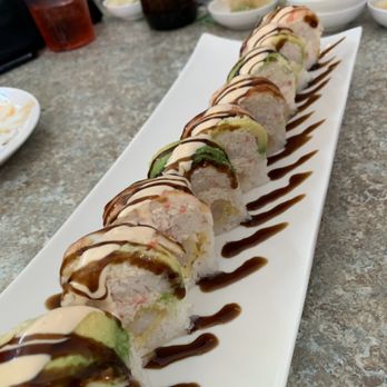 Go Fish Sushi Bar - White tiger roll - Sushi Bars Near Me - Simi Valley, California Go Fish Sushi Bar - White tiger roll - Sushi Bars Near Me - Simi Valley, California