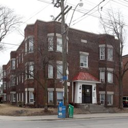 Toronto Star - My childhood apartment in the Beaches. This photo has the Toronto Star blue box to buy a copy of the paper. Photo from Apartment Home Living