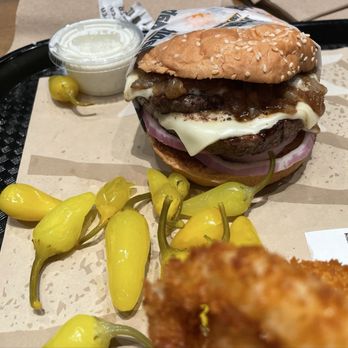 Habit Burger & Grill - Double Char with Cheese - Salad Near Me - Clearwater, Florida