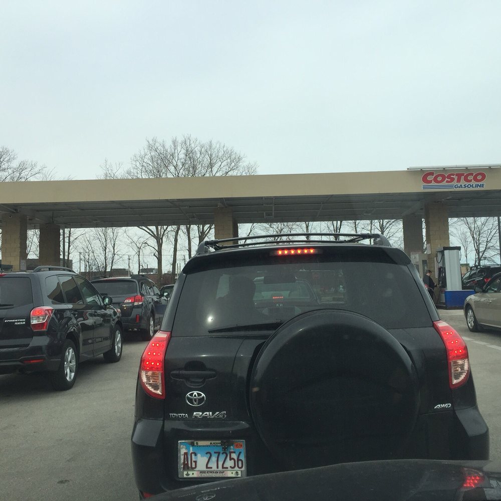 Costco Gasoline - 04/08/16 @ 2:22 pm - Gas Stations Near Me - Niles, Illinois
