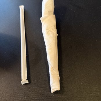 Bann Thai - Straw and Paper Napkin - Thai Near Me - Edwardsville, Illinois