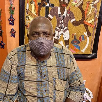 Voodoo Authentica - Great mask up from our African Art & Culture Partner, Abdoulaye - Art Galleries Near Me - New Orleans, Louisiana