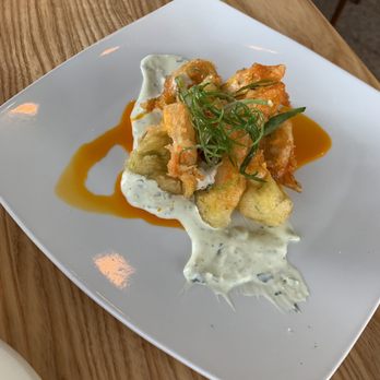 BlackFly - Fried squash blossoms - Seafood Near Me - St. Augustine, Florida BlackFly - Fried squash blossoms - Seafood Near Me - St. Augustine, Florida