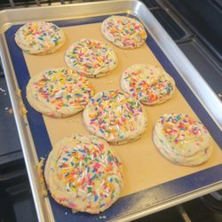 Mason Mommas Kitchen - Sprinkled Sugar cookies