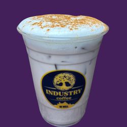 Industry Coffee - Iced pumpkin foam chai latte
