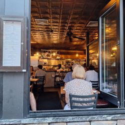 Open dining room