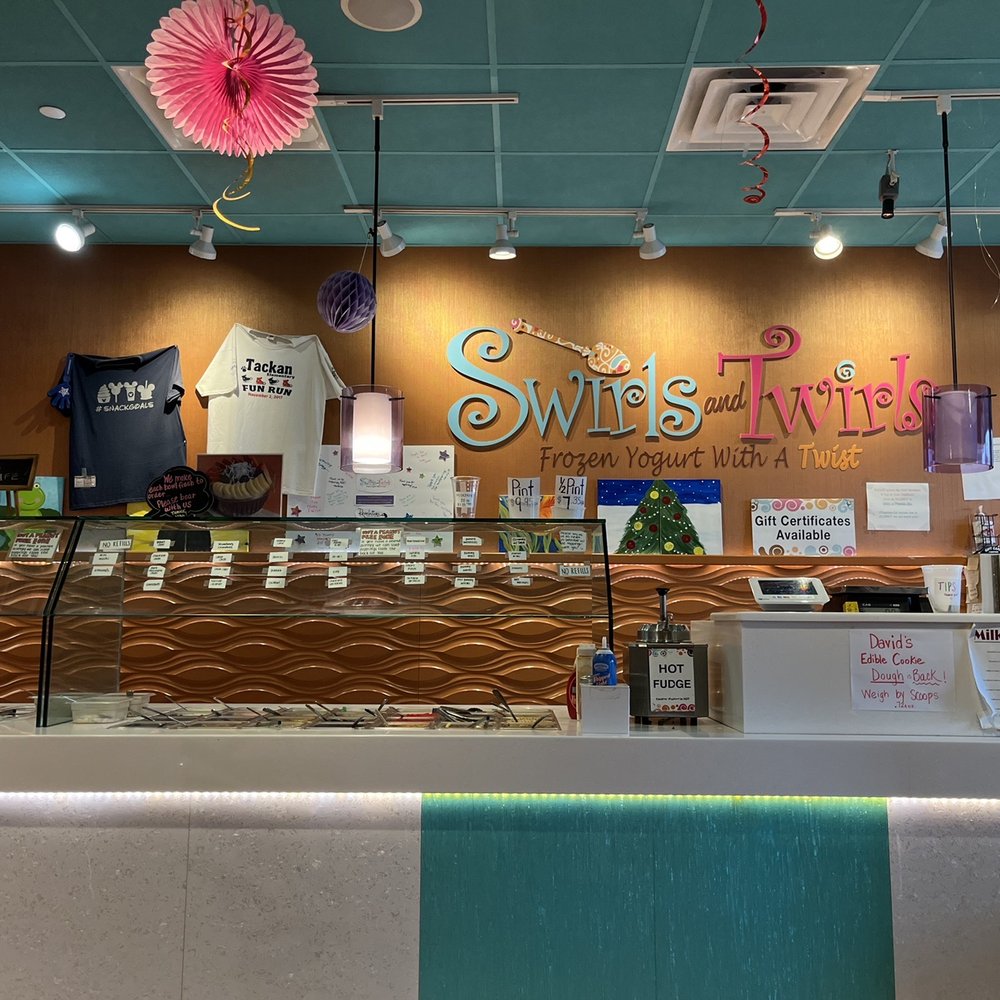 Swirls And Twirls - the front counter - Ice Cream & Frozen Yogurt Near Me - Nesconset, New York