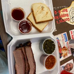 George's Happy Hog Barbeque - 3 meat combo