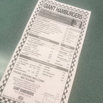 Giant Hamburgers - Burgers Near Me - Mesa, Arizona Giant Hamburgers - Burgers Near Me - Mesa, Arizona