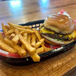 Leesburg Dairy Barn - $10 Meal Deal: Grilled chicken, smashburger, or chicken tender sandwich with fries & a drink.