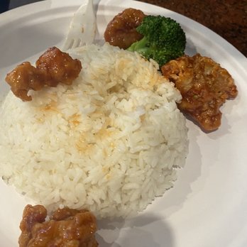 China One - Orange chicken with rice - Chinese Near Me - Upland, California China One - Orange chicken with rice - Chinese Near Me - Upland, California