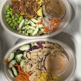 Chicken Satay Fresh Wrap Burrito