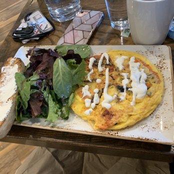 First Watch - Smoked Salmon and Roasted Vegetable Frittata - Breakfast & Brunch Near Me - Plano, Texas