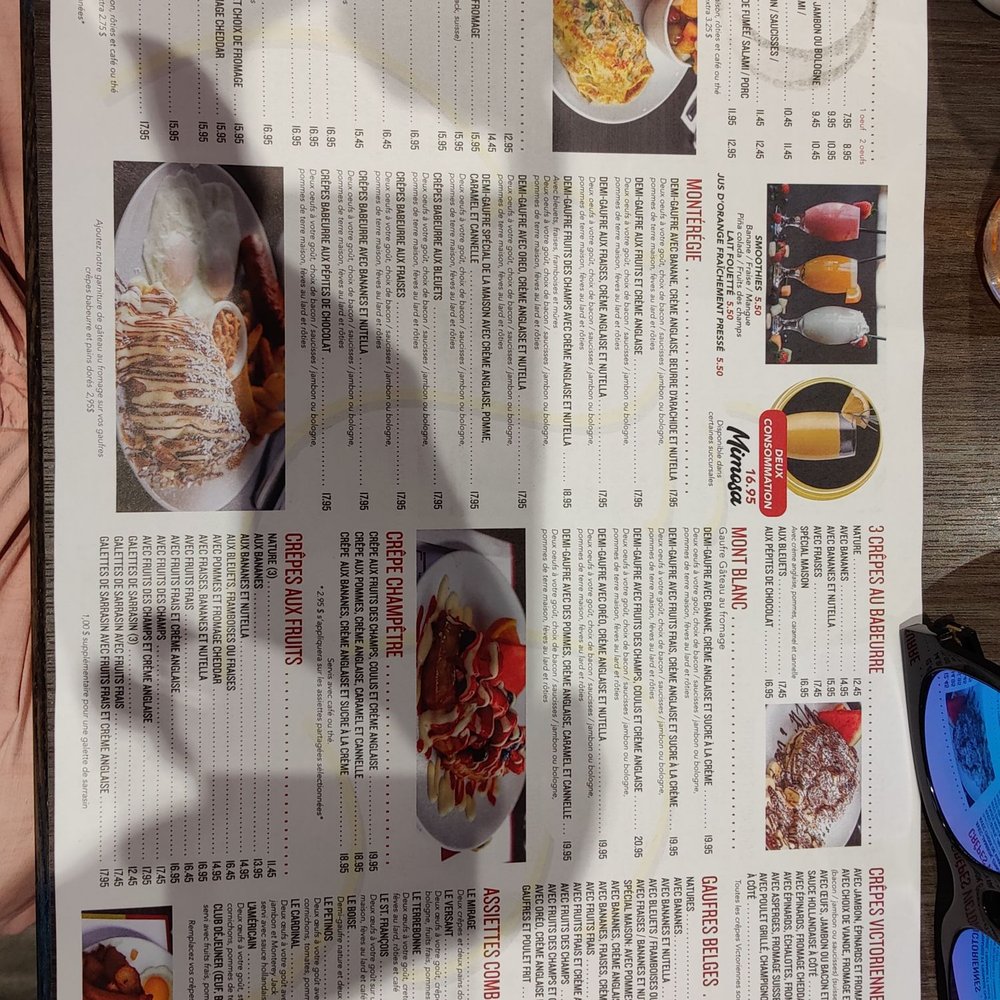 Petinos - a menu for a chinese restaurant - Breakfast & Brunch Near Me - Greenfield Park, Quebec