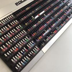 Not a real good selection of polish... 90% old polish