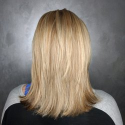 Blondies The Salon - My hair after another salon corrected my hair!
