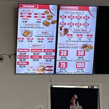 Spice Wing S Fry Rd Katy - Menu - Chicken Wings Near Me - Katy, Texas