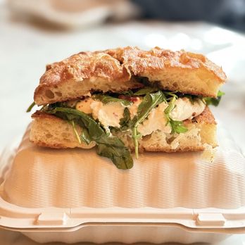 Dahlia Bakery - Burrata Foccacia Sandwich - Bakeries Near Me - Seattle, Washington