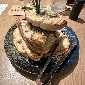 CARVE American Grille - Central Austin - Charred Tuscan Bread Tower - New American Near Me - Austin, Texas