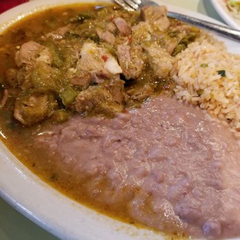 Tipico's - Pork with cactus in a Verde sauce. Oh so good!!!! - Mexican Near Me - Dallas, Texas Tipico's - Pork with cactus in a Verde sauce. Oh so good!!!! - Mexican Near Me - Dallas, Texas