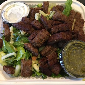 Q's Halal - Gyro Salad - Halal Near Me - Alameda, California