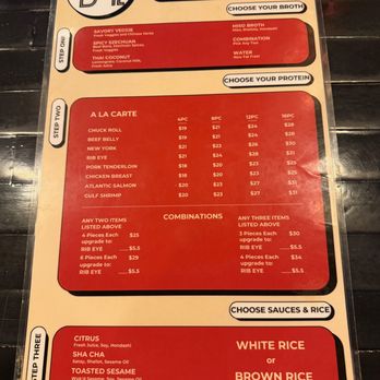Rolling Boil - Menu as of December 2025 - Hot Pot Near Me - Anaheim, California