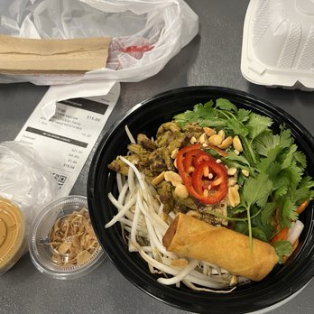 Chim Banh Mi - Bowl it up with vegan chicken satay - Vietnamese Near Me - Phoenix, Arizona