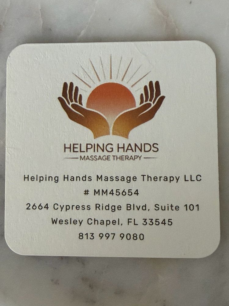Helping Hands Massage Therapy Logo