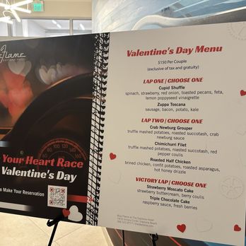 Blue Flame - Special valentines dinner - Bars Near Me - Daytona Beach, Florida