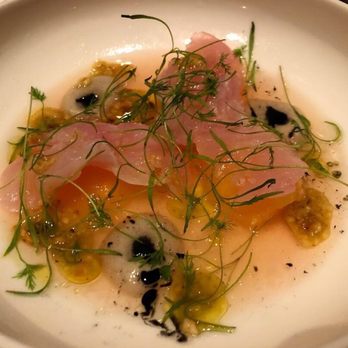 Pammy's - black bass crudo - Italian Near Me - Cambridge, Massachusetts