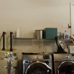 L & J Handyman - Before laundry room was built in garage