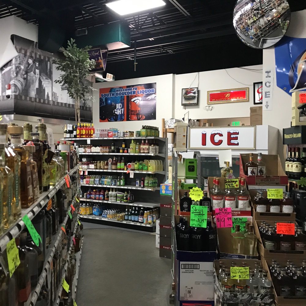South Boulder Road Liquor - the inside of a liquor store - Beer, Wine & Spirits Near Me - Lafayette, Colorado