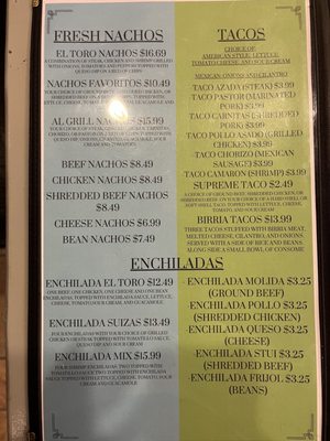 Menu photo 6 El Toro Mexican Grill Jacksonville, FL