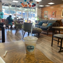 Cozy little place here. Great place to sip on a coffee and read... Cozy little place here. Great place to sip on a coffee and read...