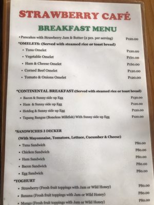 Menu photo 2 Strawberry Cafe Sagada, MOU
