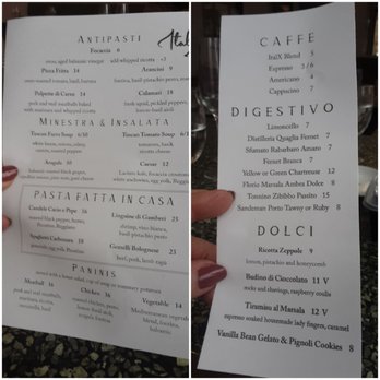 ItalX - Lunch menu (weekends) - Italian Near Me - Lexington, Kentucky