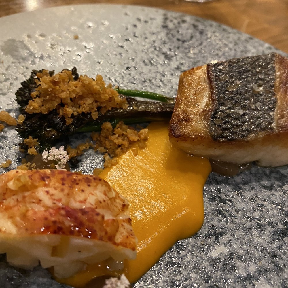 Demi - Branzino and lobster - French Near Me - Minneapolis, Minnesota Demi - Branzino and lobster - French Near Me - Minneapolis, Minnesota