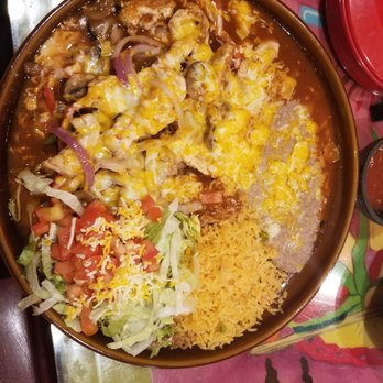 Fiesta Mexicana - Chicken in tequila sauce - Very bitter for me. - Mexican Near Me - Moab, Utah