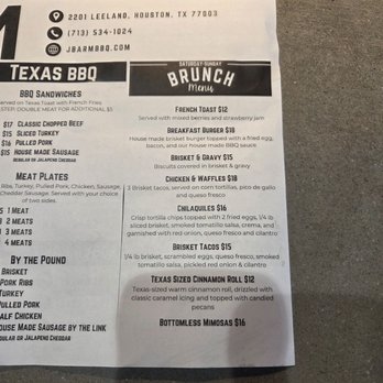 J-Bar-M Barbecue - Menu - Barbeque Near Me - Houston, Texas J-Bar-M Barbecue - Menu - Barbeque Near Me - Houston, Texas