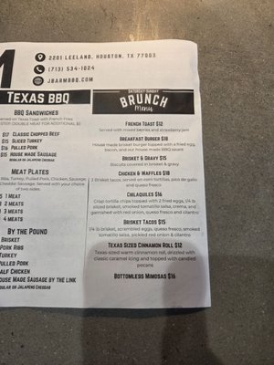 Menu photo 3 J-Bar-M Barbecue Houston, TX Menu photo 3 J-Bar-M Barbecue Houston, TX