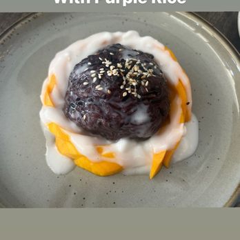 Lao Der - Mango Sticky with Purple Rice - Laotian Near Me - Stockton, California