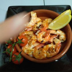 Café Atlantico - Crevettes Pil Pil