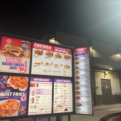Jack in the Box - Menu