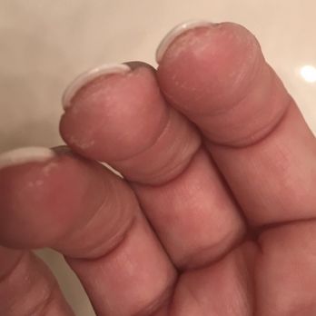 Prosper Deluxe Nail Spa - Ouch Waste of money uneven ripped skin - Nail Salons Near Me - Prosper, Texas