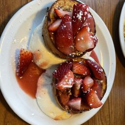 Strawberry Stuffed French Toast