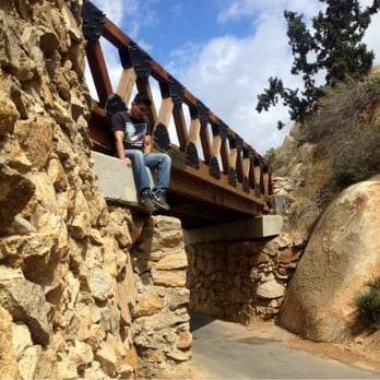 Mount Rubidoux Trail - This little bridge. - Hiking Near Me - Riverside, California