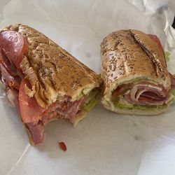 Rinaldi's Country Deli - Italian Combo Sandwich, I added hot cherry peppers.