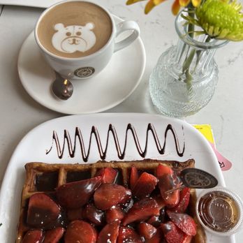 Leon Coffee House - Nutella Waffle and Mocha latte - Coffee & Tea Near Me - Seattle, Washington Leon Coffee House - Nutella Waffle and Mocha latte - Coffee & Tea Near Me - Seattle, Washington
